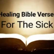 Healing bible verses