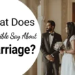 what does the bible say about marriage
