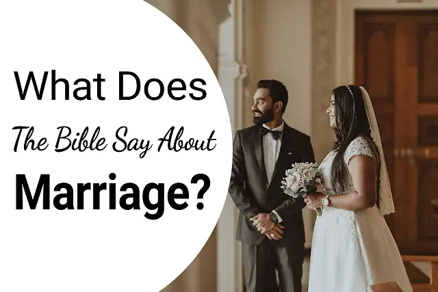 what does the bible say about marriage