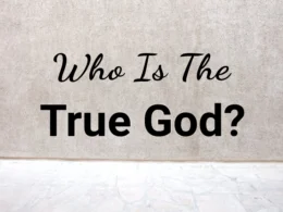 who is the true god