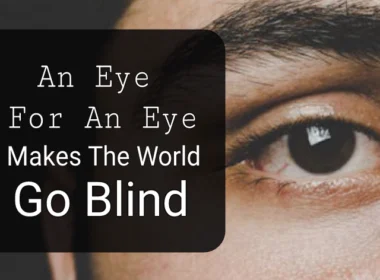 an eye for an eye